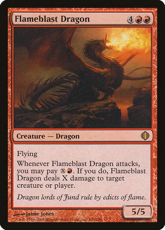 Flameblast Dragon [Shards of Alara] | Enigma On Main