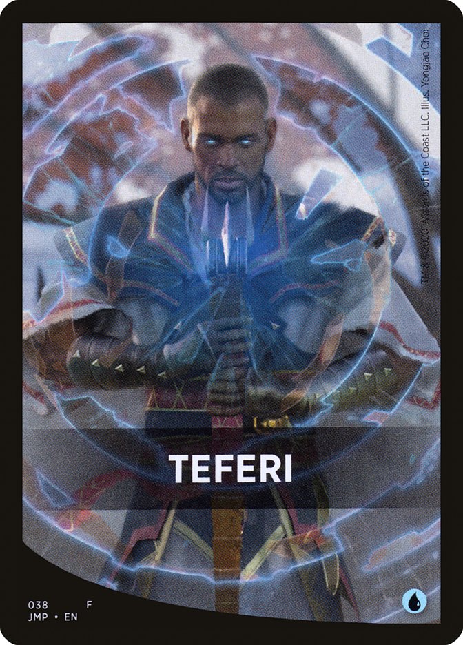 Teferi Theme Card [Jumpstart Front Cards] | Enigma On Main