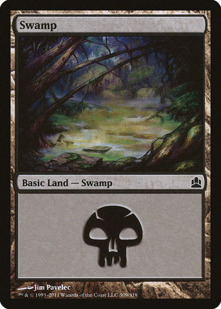 Swamp (309) [Commander 2011] | Enigma On Main