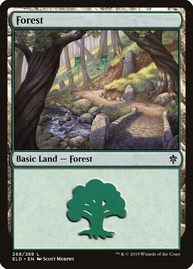 Forest (268) [Throne of Eldraine] | Enigma On Main