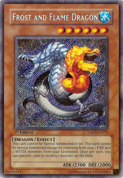 Frost and Flame Dragon [TAEV-EN033] Secret Rare | Enigma On Main