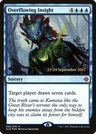 Overflowing Insight [Ixalan Promos] | Enigma On Main