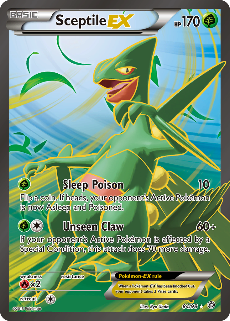 Sceptile EX (84/98) [XY: Ancient Origins] | Enigma On Main