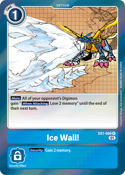 Ice Wall! [EX1-068] [Classic Collection] | Enigma On Main