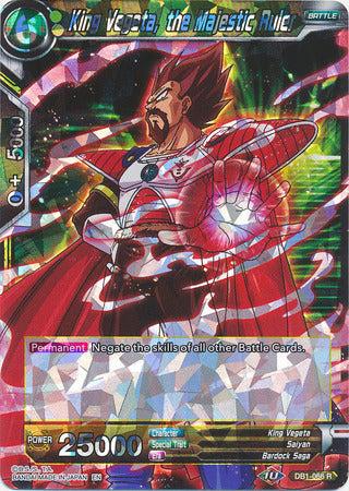 King Vegeta, the Majestic Ruler (DB1-066) [Dragon Brawl] | Enigma On Main