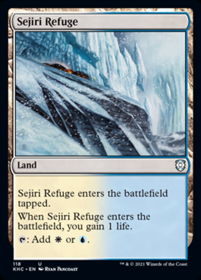 Sejiri Refuge [Kaldheim Commander] | Enigma On Main