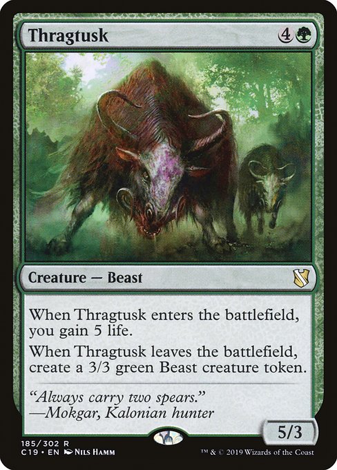 Thragtusk [Commander 2019] | Enigma On Main