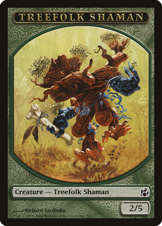 Treefolk Shaman Token [Morningtide Tokens] | Enigma On Main