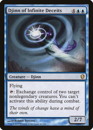 Djinn of Infinite Deceits [Commander 2013] | Enigma On Main