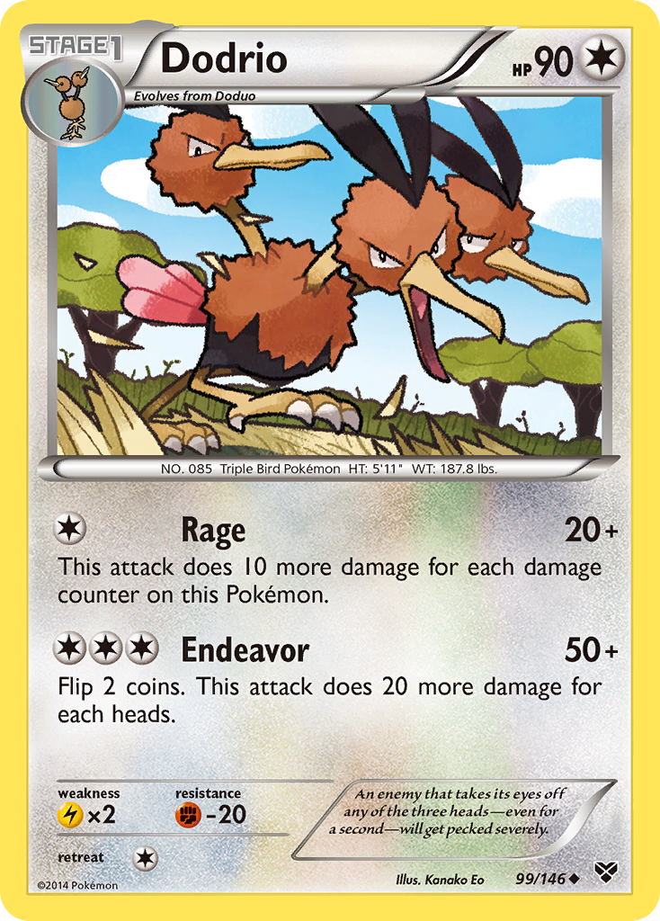 Dodrio (99/146) [XY: Base Set] | Enigma On Main