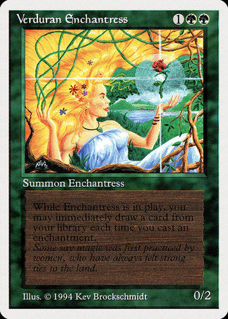 Verduran Enchantress [Summer Magic / Edgar] | Enigma On Main