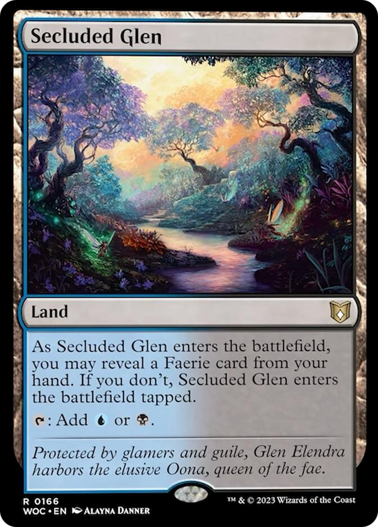 Secluded Glen [Wilds of Eldraine Commander] | Enigma On Main