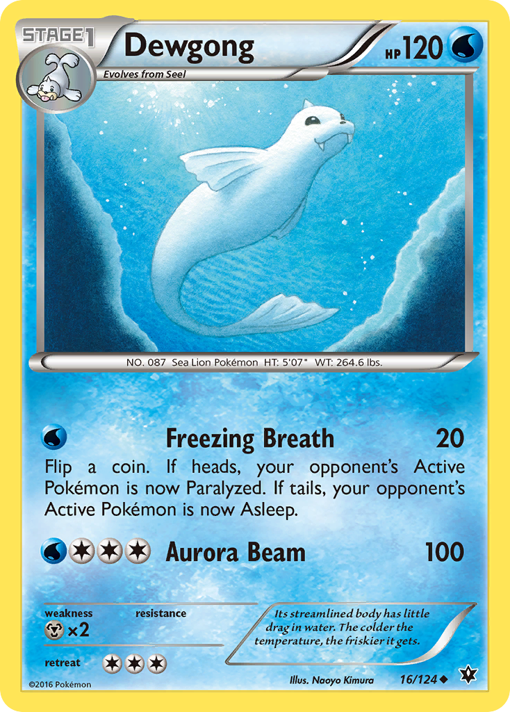 Dewgong (16/124) [XY: Fates Collide] | Enigma On Main