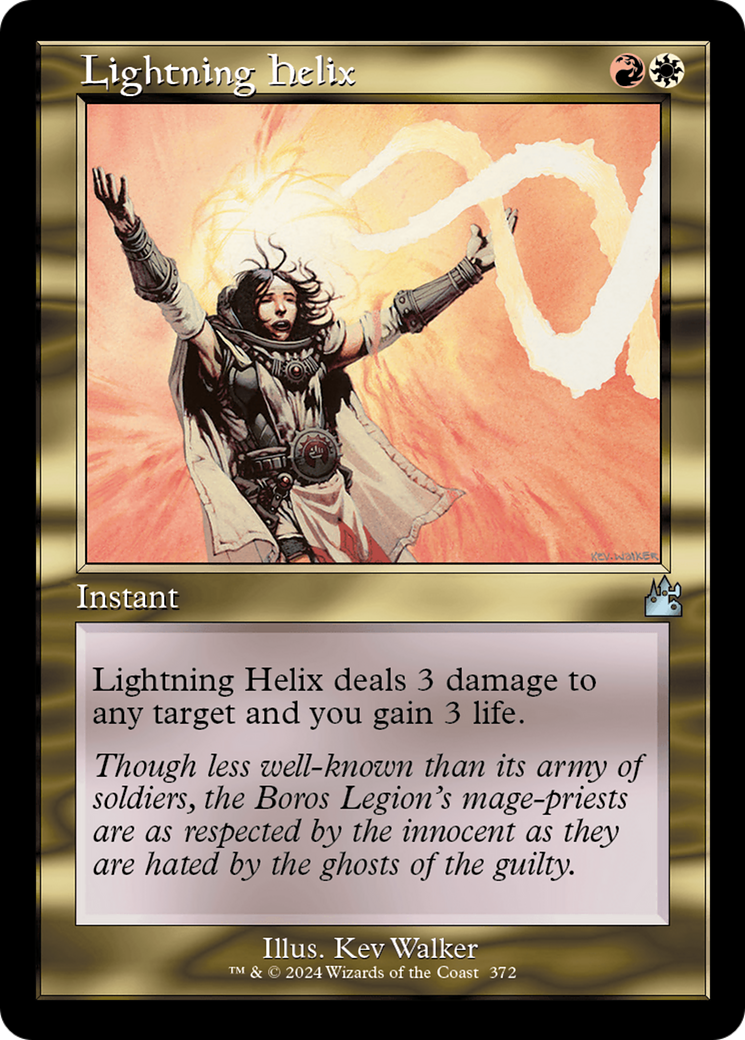 Lightning Helix (Retro Frame) [Ravnica Remastered] | Enigma On Main