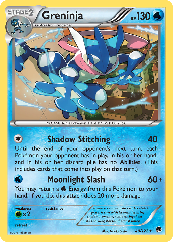 Greninja (40/122) [XY: BREAKpoint] | Enigma On Main