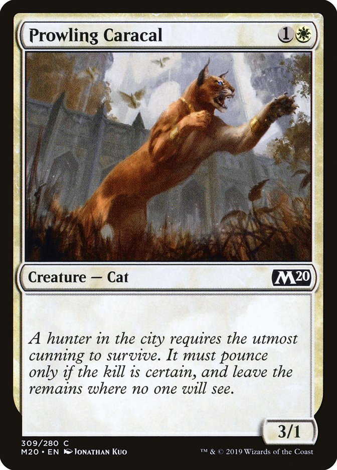 Prowling Caracal [Core Set 2020] | Enigma On Main