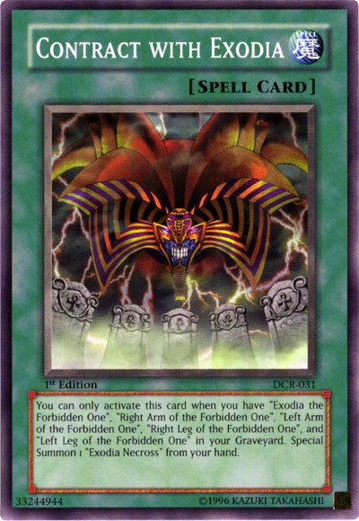 Contract with Exodia [DCR-031] Common | Enigma On Main