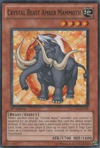 Crystal Beast Amber Mammoth [Legendary Collection 2] [LCGX-EN159] | Enigma On Main