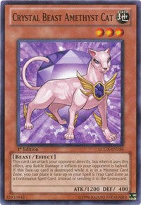 Crystal Beast Amethyst Cat [Legendary Collection 2] [LCGX-EN156] | Enigma On Main