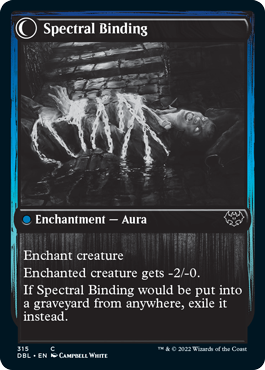 Binding Geist // Spectral Binding [Innistrad: Double Feature] | Enigma On Main