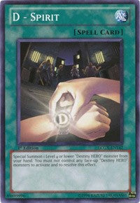 D - Spirit [Legendary Collection 2] [LCGX-EN142] | Enigma On Main