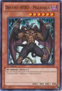 Destiny HERO - Malicious [Legendary Collection 2] [LCGX-EN132] | Enigma On Main