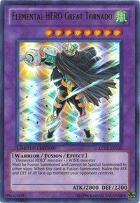 Elemental HERO Great Tornado [Legendary Collection 2] [LC02-EN010] | Enigma On Main