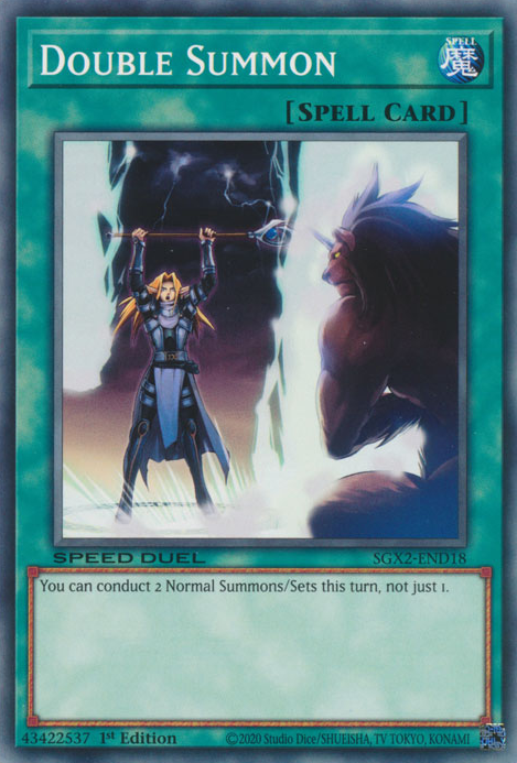 Double Summon [SGX2-END18] Common | Enigma On Main