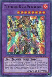 Gladiator Beast Heraklinos [Legendary Collection 2] [LCGX-EN253] | Enigma On Main