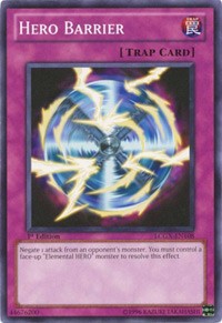 Hero Barrier [Legendary Collection 2] [LCGX-EN108] | Enigma On Main