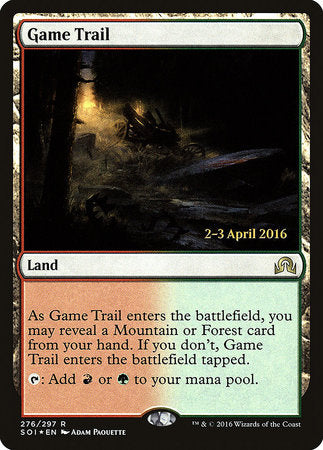 Game Trail [Shadows over Innistrad Promos] | Enigma On Main