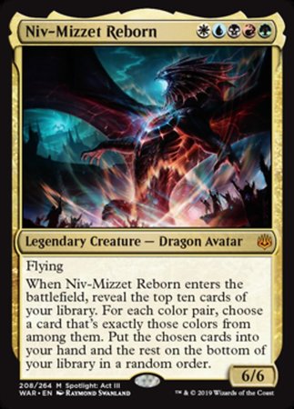 Niv-Mizzet Reborn [War of the Spark] | Enigma On Main