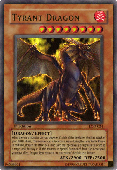 Tyrant Dragon [LOD-034] Ultra Rare | Enigma On Main