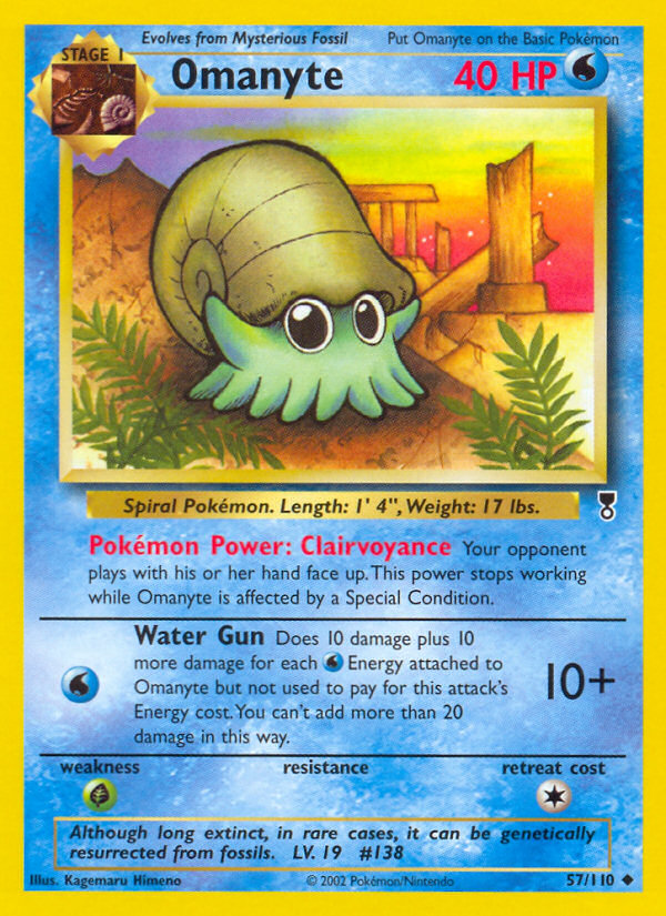 Omanyte (57/110) [Legendary Collection] | Enigma On Main