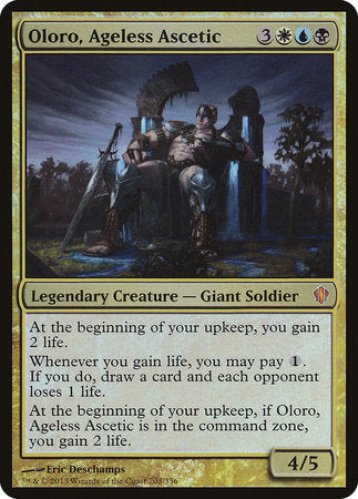 Oloro, Ageless Ascetic (Commander 2013) [Commander 2013 Oversized] | Enigma On Main