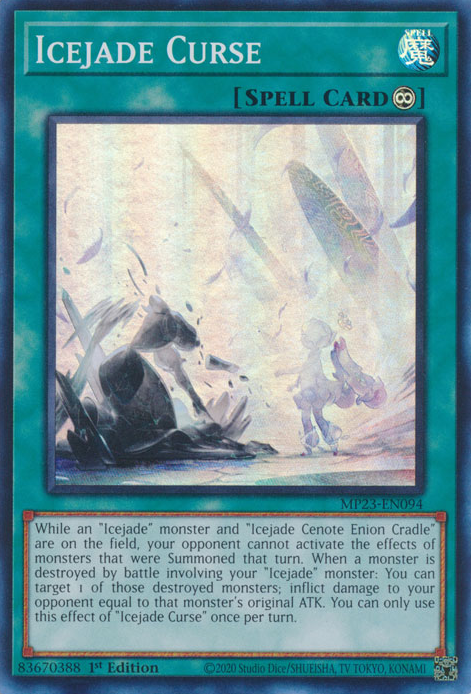 Icejade Curse [MP23-EN094] Super Rare | Enigma On Main