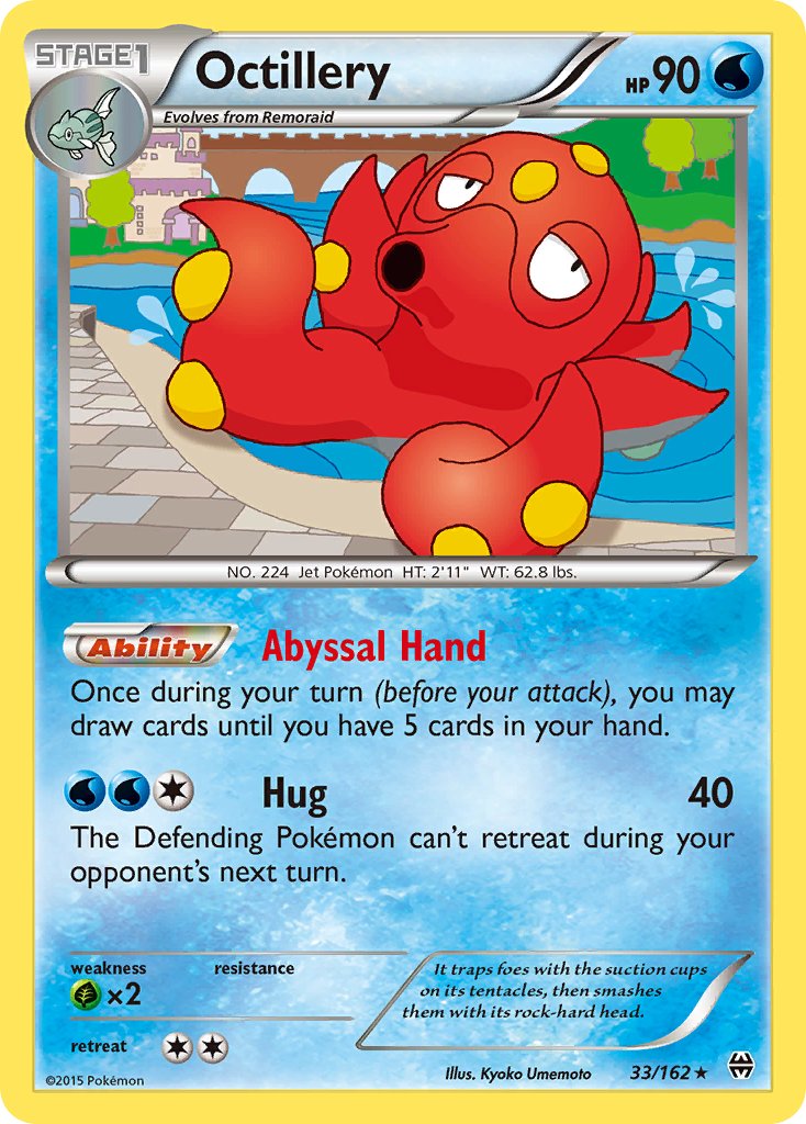 Octillery(33/162) (Theme Deck Exclusive) [XY: BREAKthrough] | Enigma On Main