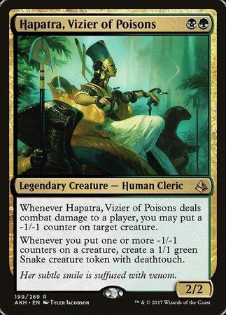 Hapatra, Vizier of Poisons [Amonkhet] | Enigma On Main