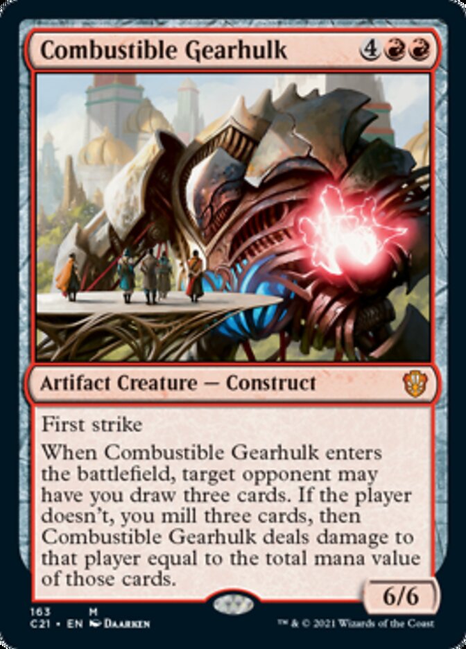 Combustible Gearhulk [Commander 2021] | Enigma On Main