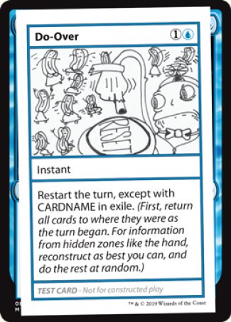 Do-Over (2021 Edition) [Mystery Booster Playtest Cards] | Enigma On Main