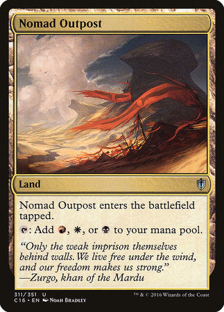 Nomad Outpost [Commander 2016] | Enigma On Main
