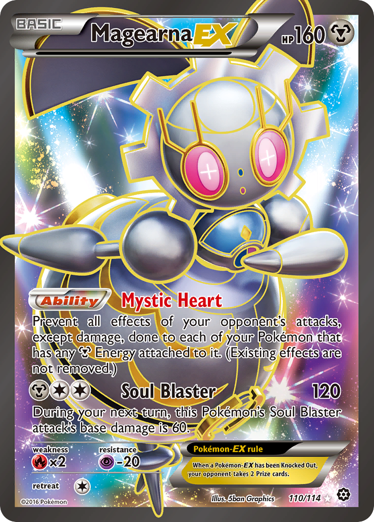 Magearna EX (110/114) [XY: Steam Siege] | Enigma On Main