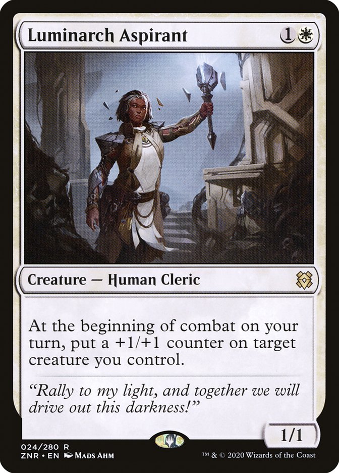 Luminarch Aspirant [Zendikar Rising] | Enigma On Main