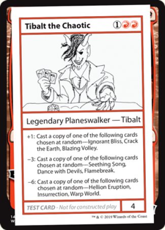 Tibalt the Chaotic (2021 Edition) [Mystery Booster Playtest Cards] | Enigma On Main