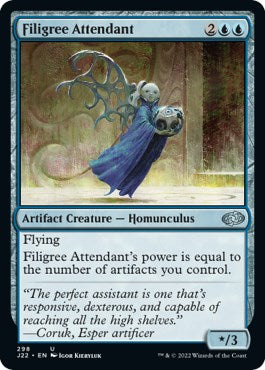 Filigree Attendant [Jumpstart 2022] | Enigma On Main