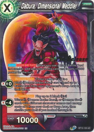 Dabura, Dimensional Meddler (BT12-125) [Vicious Rejuvenation Prerelease Promos] | Enigma On Main