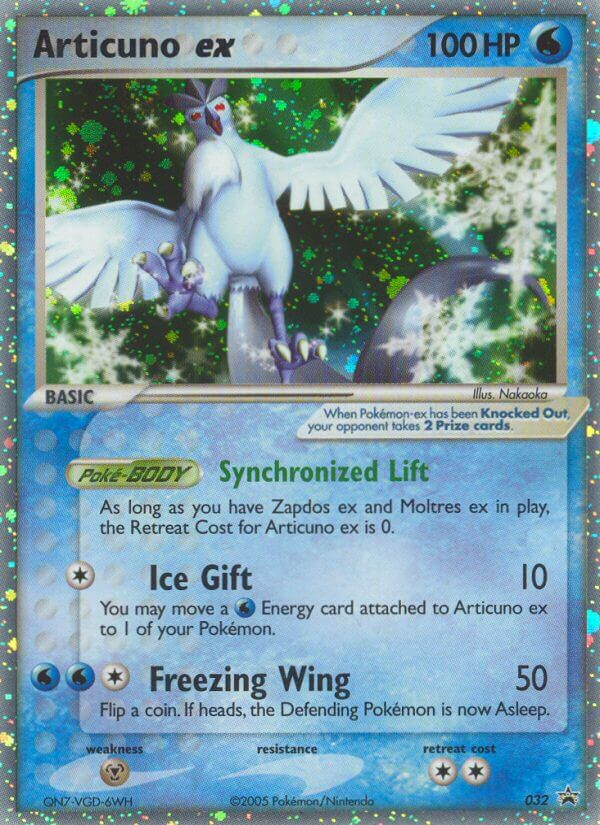 Articuno ex (032) [Nintendo: Black Star Promos] | Enigma On Main