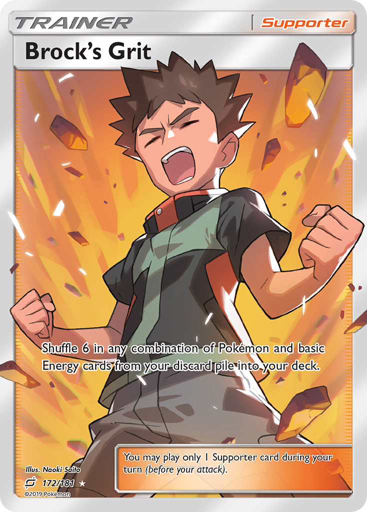 Brock's Grit (172/181) [Sun & Moon: Team Up] | Enigma On Main