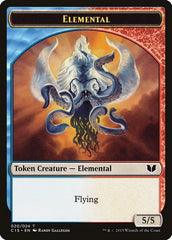 Drake // Elemental (020) Double-Sided Token [Commander 2015 Tokens] | Enigma On Main