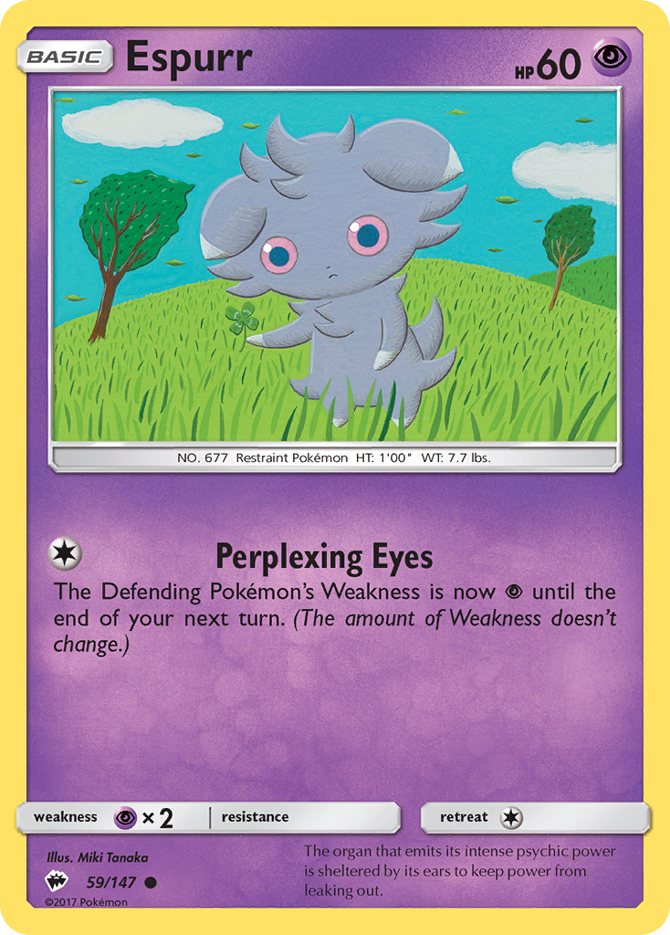 Espurr (59/147) [Sun & Moon: Burning Shadows] | Enigma On Main